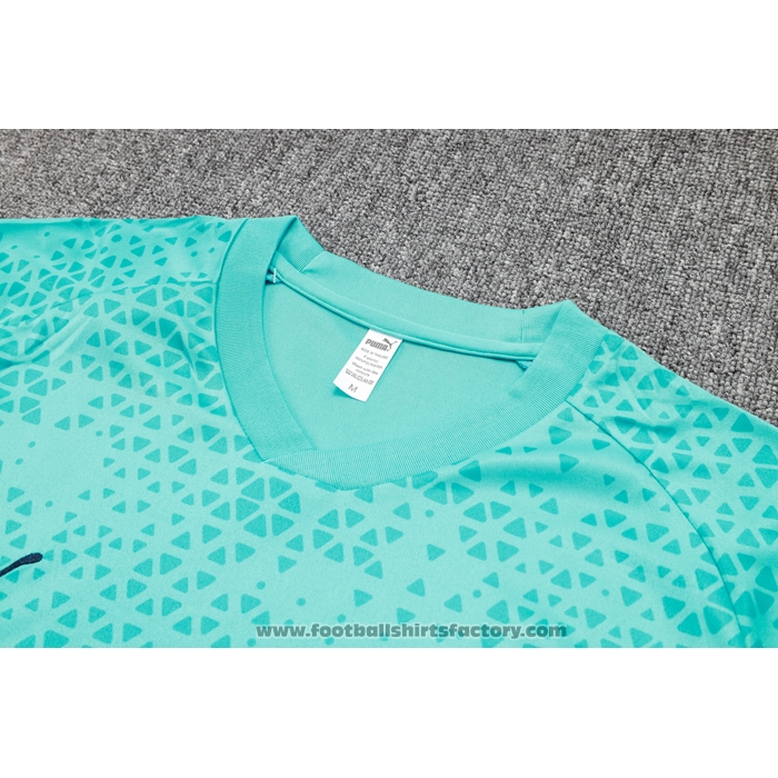 Tracksuit Olympique Marseille Short Sleeve 2023-2024 Green - Shorts